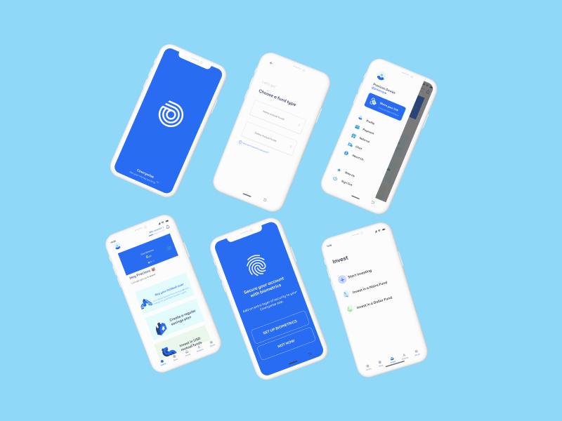 Cowrywise App replica by Precious Davies on Dribbble