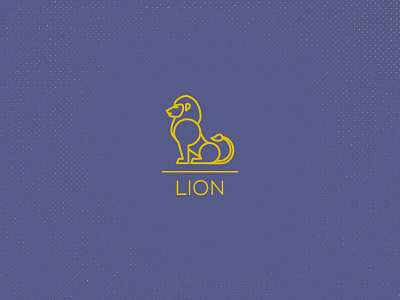 Lion animals illustration illustrator lion logo