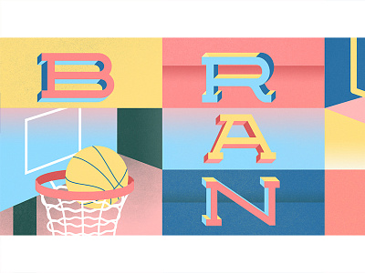 How Efficient Tech Companies Use Brand Effectively brand editorial illustration lettering