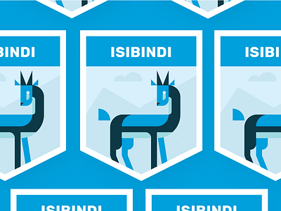 Nora Elementary Isibindi family crest animal geometric