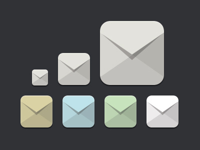 Flat Email Icons email flat freebie icons minimal psddd