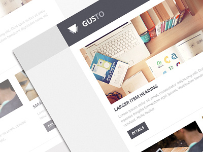 Gusto Email Theme