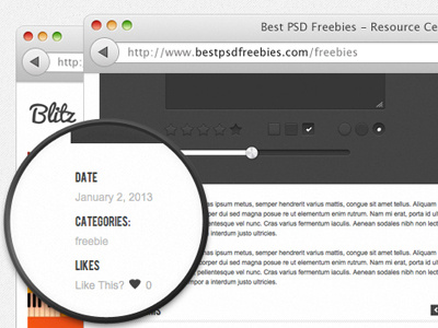 Loupe Web Screenshot Thingy loupe psddd screenshots web web design web elements