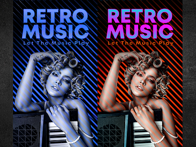 Retro Music Posters