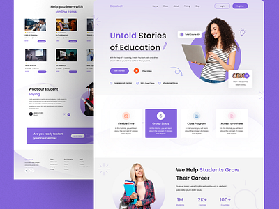 Elearning Landing Page