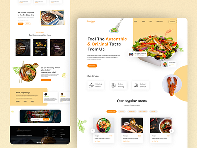 Food Landing Page