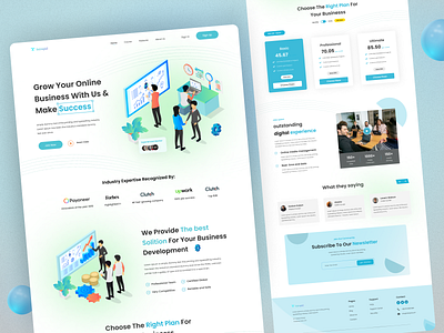 Agency Landing Page