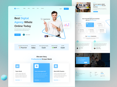 Digital Agency Landing Page