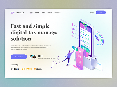 Tax Consulting Website Design banking landing page branding cleaning service website elearning landing page fashion landing page food landing page illustration landing page design nft landing page pet care landing page photography landing page travel agency landing page ui ux