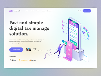 Tax Consulting Website Design