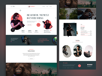 Photography Landing Page