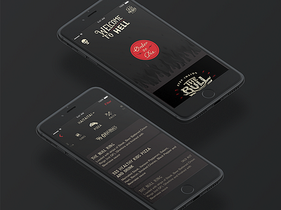 Hell Pizza App Launched! app app design design hell hell pizza mobile paperkite pizza ui ux