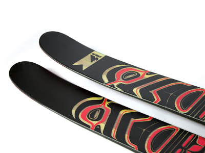 4FRNT Skis 16/17 Kye120 graphic design salt lake city ski ski graphics skiing utah