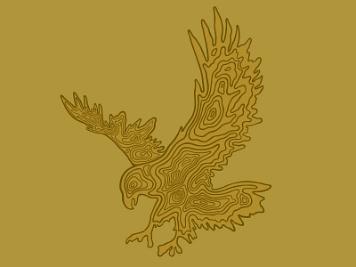 Topographic Eagle