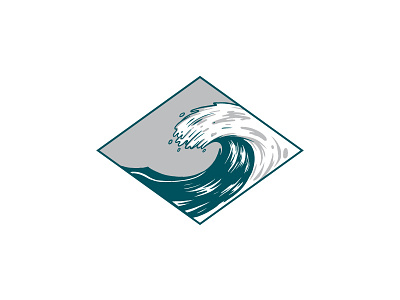 Waves WIP graphic design graphics ocean salt lake city waves wip