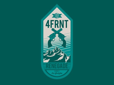 Renegade Badge graphic design salt lake city ski graphics skiing