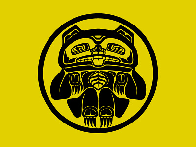 Bear Icon bear graphic design inuit salt lake city ski graphics skiing utah
