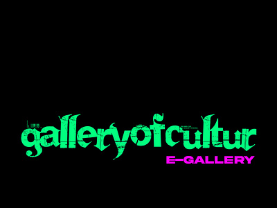 Project/Logo : GalleryOfCultur (E-Gallery)