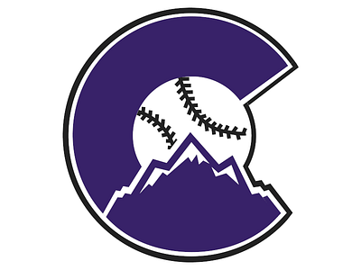 Colorado Rockies || Re-Brand baseball colorado logo mlb rockies