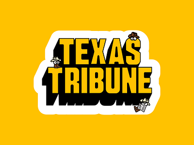 Texas Tribune Lil'Tex Illustration branding graphic design illustration texas texastribune typography vector