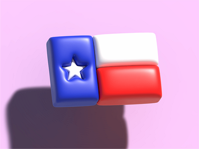 Lil Texas 3d graphic design