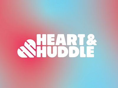 Heart&Huddle branding logo logo design trademark vector