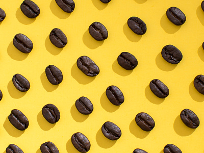 Coffee Bean Pattern coffee pattern photography