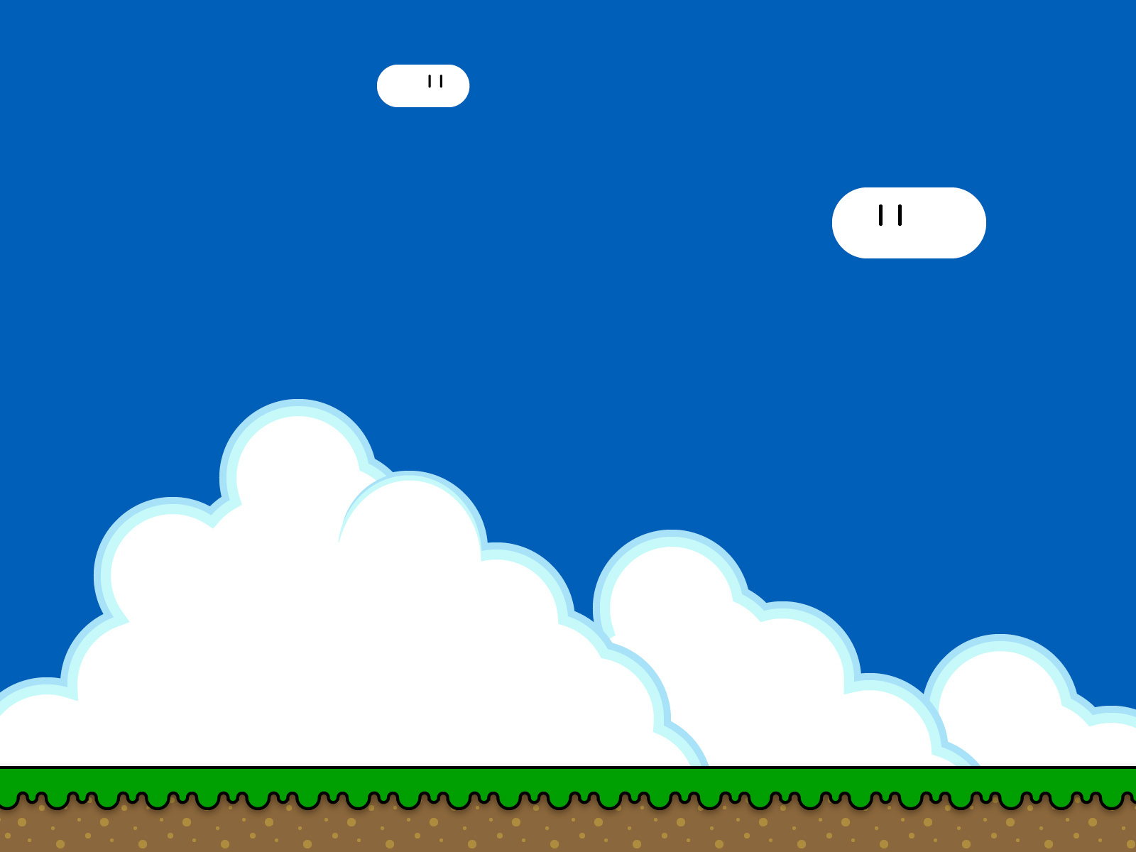 Super Mario Background by Tim Hykes on Dribbble