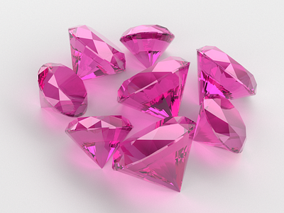 3d Diamonds