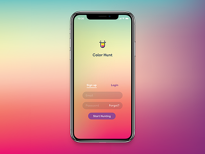 Daily UI #001 Sign Up by Tim Hykes on Dribbble