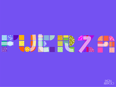 Fuerza 36daysoftype design good type lettering type typo typography typography vector