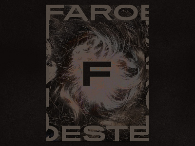 Poster for Faroeste brand identity branding music poster typography