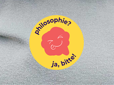 Sticker for Philosophy activemedia brand identity branding illustration sticker
