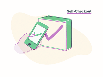 Self-Checkout 2018 activemedia illustration
