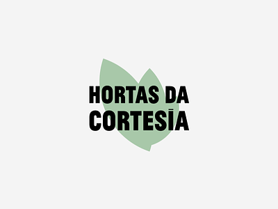 Hortas da Cortesia activemedia brand identity branding logo