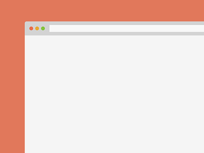 Browser mockup browser design flat minimal mockup resources sketch