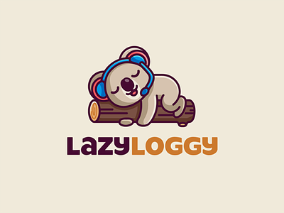 Lazy Dog 3d animals animation art branding business character illustrations custom work dogs gaming graphic design illustration logo mascot nft trending typography vector illustrations