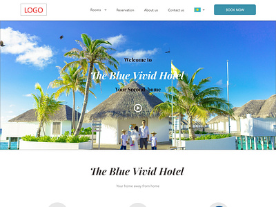 Hotel Booking Landing page