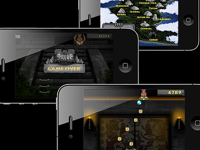 Mayan Madness for iOS games interaction design ios ui ux