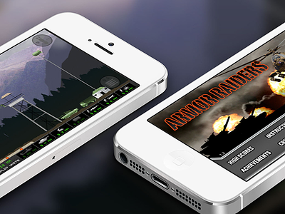 Armor Raiders for iOS games interaction design ios ui ux