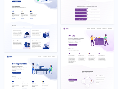IO Website Series concept design design features knowledgehub ui web webdesign