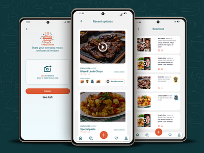 Mealtime: A meal/recipe sharing app