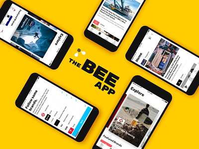 The Bee App app bee first shot react-native