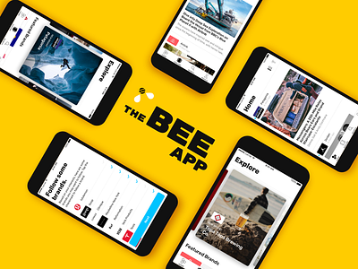 The Bee App app bee first shot react native