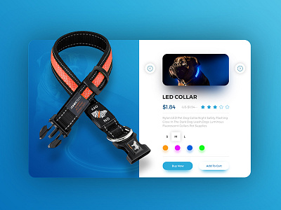 Product UI Card - Pet Store E-Commerce