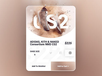 NMD CS2 - UI/UX Checkout Concept