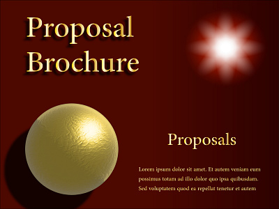 Proposal template