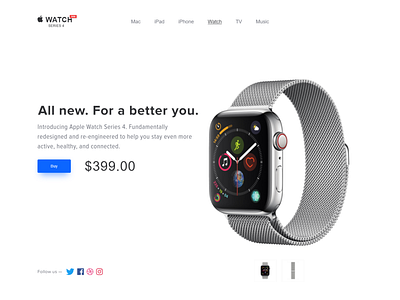 Apple Watch Series 4 apple apple design apple devices apple watch clock design series smart smart watch typography ui ux watch