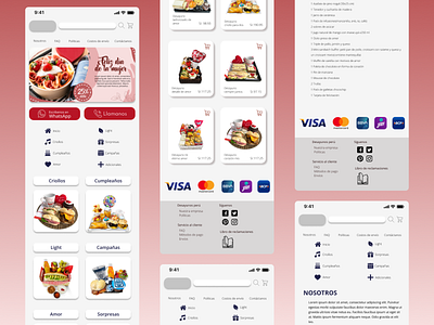 Breakfast shop Web Design