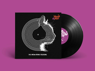 Meow Mix Remix Vinyl cat line meow mix vinyl vinyl record